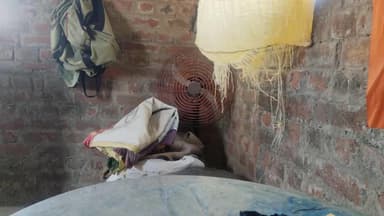 सेमरी में पंखा गिरा पढ़ाई में हुई गड़बड़ी