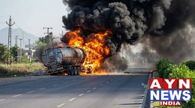 अजमेर के मालंगलीवास थाना क्षेत्र में नेशनल हाईवे संख्या 48 पर गुजरात से यूपी जा रहे केमिकल से भरे टैंकर में भीषण आग
#aj...
