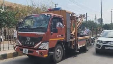 ट्रैफिक पुलिस भिवानी का अतिक्रमण हटाओ अभियान :