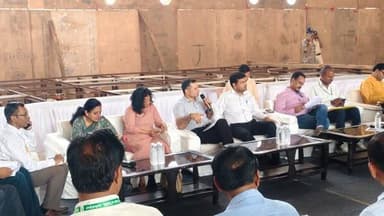 केन्द्रीय कृषि विभाग के निदेशक ने रायसेन में कृषि महोत्सव प्रदर्शनी एवं प्रशिक्षण कार्यक्रम की तैयारियों का लिया जायजा
र...