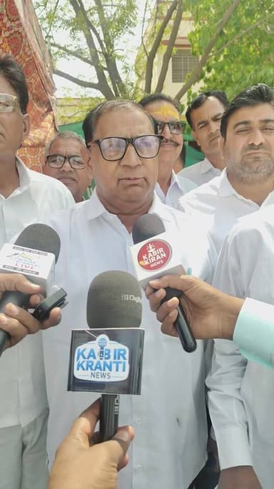 धर्म यात्रा को लेकर कांग्रेस नेता राजेंद्र चा चा ण का ब्यान