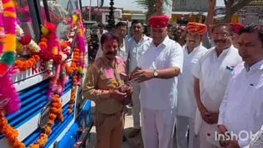 जोधपुर: जैसलमेर जोधपुर नई रोडवेज बस सेवा का शुभारंभ, 54 मिल जवाहर नगर में विधायक ने दिखाई हरी झंडी