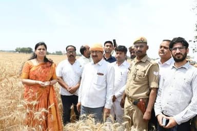 📍 #देवरिया_अपडेट
देवरिया जनपद के तहसील सदर अंतर्गत ग्राम परसिया मिश्र में जिलाधिकारी देवरिया की उपस्थिति में क्रॉप कटिंग...