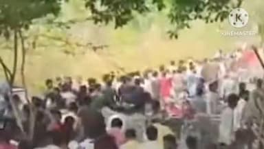 राहे: सारेयाद गांव में कुएं में गिरे हाथी को सुरक्षित बाहर निकाला गया