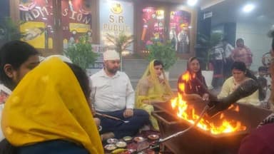 रोहतक में श्री राम पब्लिक स्कूल ने न्यू सेशन की शुरुआत और हनुमान जन्मोत्सव पर किया हवन यज्ञ का आयोजन, डायरेक्टर नकुल शर्...