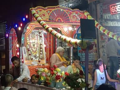 #नगर कस्बे में हनुमान जन्मोत्सव पर निकाली गई भव्य शोभायात्रा।