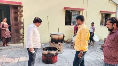 गया, 02 अप्रैल 2026, ज़िला पदाधिकारी गया के निर्देश के आलोक में आज मगध मेडिकल कॉलेज में LPG गैस आपूर्ति से संबंधित निरीक्...