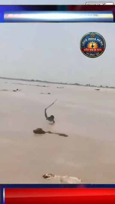 Punjab - बहुत सारे गांव चढ़े बाढ़ की भेंट, हजारों लोग बेघर
#loveindianews #flood #punjab #alert #heavyrain #rain #floo...