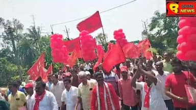 *কাকদ্বীপ মহকুমায় শুরু মনোনয়নপত্র জমার পালা; লাল ঝাণ্ডার মিছিলে উত্তাল চৌরাস্তা, সাগর ও পাথরপ্রতিমার প্রার্থীরা জমা দিলে...