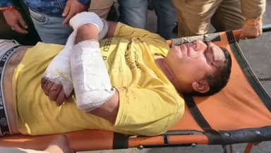 #भालू पीड़ित ग्रामीण पहुंचे जिला मुख्यालय नई टिहरी #डीएम कार्यालय का किया घेराव #वन विभाग के खिलाफ भारी आक्रोश।