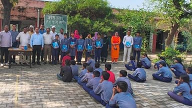 बामडोला। स्कूल। प्रवेश उत्सव। बादली। #bamdola #school #government #uttsav #badli #news