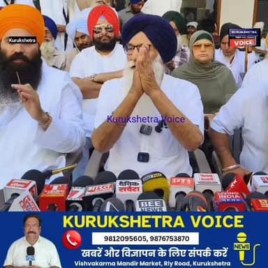 हरियाणा सिख गुरुद्वारा मैनेजमेंटी कमेटी (HSGMC) के सदस्य दीदार सिंह नलवी ने प्रधान जगदीप सिंह झींडा के बजट के बारे में क...