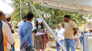 *बड़वानी जिले में प्रधानमंत्री कृषक मित्र सूर्य योजनांतर्गत ग्राम वाकी गोई में पहला सोलर पंप की स्थापना*
बड़वानी 02 अप्रै...