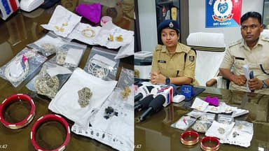 ଚୋରୀ ସୁନା ଗହଣା ଫେରାଇଲା ଜୟପୁର ଟାଉନ୍ ପୋଲିସ। ଏହି ମାମଲାରେ ପୋଲିସ ୨ ଜଣକୁ କୋର୍ଟ ଚାଲାଣ କରିଛି। ପୋଲିସକୁ ପ୍ରଶଂସା କଲେ ଅଭିଯୋଗକାରୀ। #k...