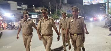 #SPHts के निर्देशन मे जनपद में शान्ति, सुरक्षा व कानून व्यवस्था को सुदृढ बनाये रखने हेतु थाना हाथरस गेट पुलिस द्वारा थ...