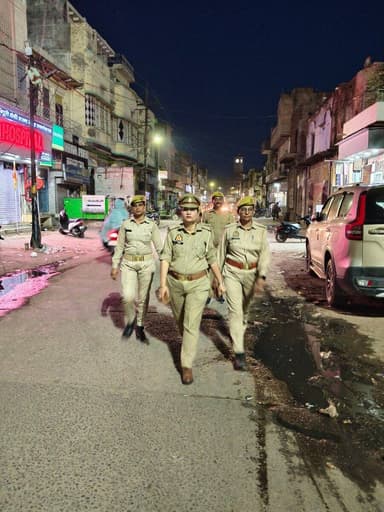 #SPHts के निर्देशन मे जनपद में शान्ति, सुरक्षा व कानून व्यवस्था को सुदृढ बनाये रखने हेतु प्रभारी महिला थाना द्वारा थान...