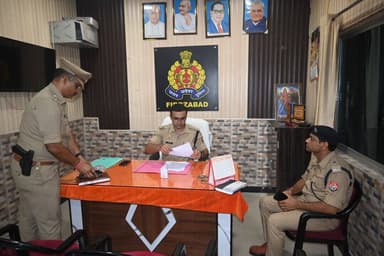 #SSP_FRZ श्री आदित्य लांग्हे द्वारा थाना रामगढ़ का औचक निरीक्षण कर सम्बन्धित को आवश्यक दिशा निर्देश दिए गए एवं निरीक्षण ...