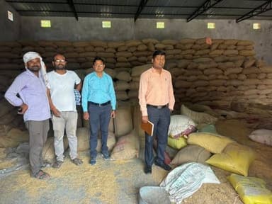 खरीफ विपणन मौसम 2025-26 के तहत धान अधिप्राप्ति प्रक्रिया को पारदर्शी बनाने हेतु जिला प्रशासन बेगूसराय द्वारा सभी पैक्स ए...