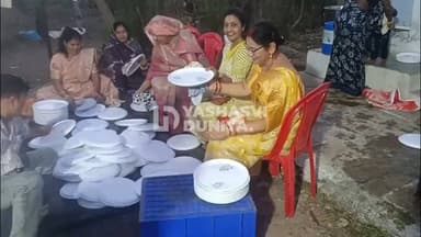 हनुमान जयंती पर सेवा और श्रद्धा का अद्भुत संगम 🙏
बालाजी मंदिर में भंडारे के दौरान महिलाओं ने किया श्रमदान, बर्तन साफ कर ...