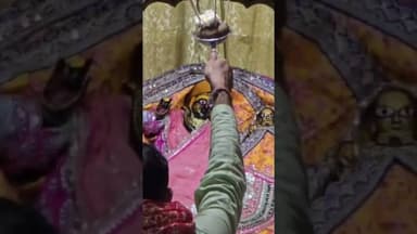 #बरसाना धाम राधा रानी के आज के मंगलाआरती के दर्शन#