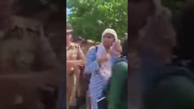 यूपी: पूछताछ के दौरान सिपाही को महिला ने जड़े थप्पड़, #viralnews #viralshort #shortvideo #shortsfeed