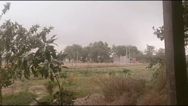 कौशांबी जिला में भारी बारिश से खराब हुई किसानों की फसले ||