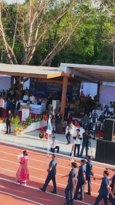 महाराष्ट्र पोलिसांतर्फे आयोजित करण्यात आलेल्या ६९ व्या अखिल भारतीय पोलीस कर्तव्य मेळाव्यामध्ये विविध प्रभागातील अधिकाऱ्य...