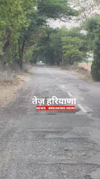 दारेवाला से बिज्जूवाली रोड की युवक ने खोली पोल, वीडियो सोशल मीडिया पर किया वायरल, 2 साल में ही टूट गयी लाखों रुपयों से ब...