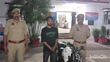 सहारनपुर: गागलहेड़ी में अपाचे बाइक से स्टंट करने वाले युवक को गिरफ्तार किया गया, पुलिस ने बाइक सीज कर कार्रवाई की