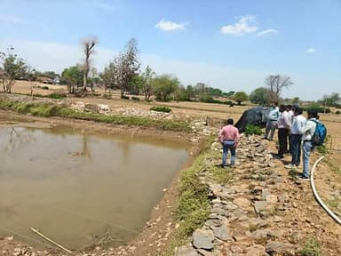 #जल_गंगा_संवर्धन_अभियान 2026 के अंतर्गत सीईओ जिला पंचायत ने किया प्रगतिरत कार्यों का निरीक्षण, समयसीमा में पूर्ण करने के...