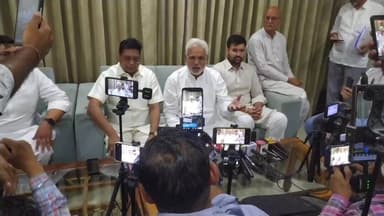 सिरसा: हिसार सांसद जयप्रकाश सिरसा में मीडिया से रूबरू, अभय चौटाला के बयान पर जताई आपत्ति