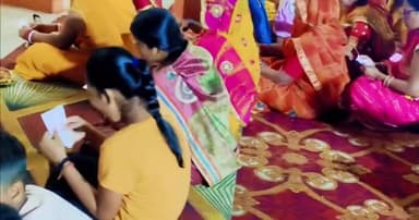 तोपचांची: गोमो: आरपीएफ हनुमान मंदिर में श्रद्धापूर्वक हनुमान चालीसा का सामूहिक पाठ संपन्न