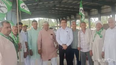 पानीपत: INLD ने इसराना मंडी में समाधान केंद्र खोला, किसानों की समस्याओं का होगा समाधान, फसल खरीद के नए नियमों का विरोध