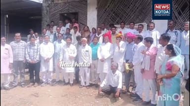 क्षेत्र में जर्जर विद्यालय भवनों को ध्वंस कर खुले में पढ़ने को मजबूर विद्यार्थी.... #inc #congress