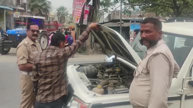 अमरोहा: अमरोहा पुलिस ने जिलेभर में यातायात नियमों का उल्लंघन करने वाले 245 वाहनों का किया चालान