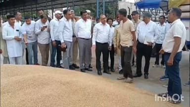 फतेहाबाद: उपायुक्त ने भट्टू व भूना अनाज मंडियों का निरीक्षण किया, रबी खरीद व्यवस्थाओं का जायजा लिया