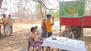 नारायणपुर: 44वीं वाहिनी आईटीबीपी ने दुर्गम क्षेत्र में विशेष मेडिकल कैंप लगाकर ग्रामीणों की की जांच