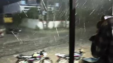 #तिमावा
#आफत बनकर तिमावा में गिरे ओले.... 🌧️🌨️ #57newskarauli