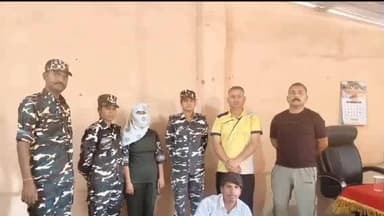 बैरगनियां: भारत-नेपाल सीमा पर भागकर नेपाल जा रहे युवक-युवती पकड़े गए, एसएसबी ने बैरगनिया पुलिस को सौंपा