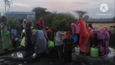खानपुर: खानपुर क्षेत्र के नया गांव ठाकरान में ग्रामीणों को पेयजल की हो रही है भारी परेशानी