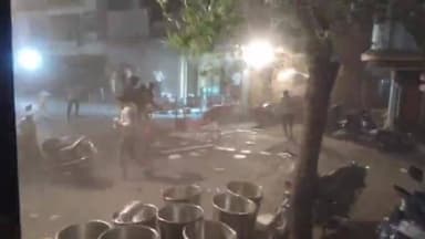 गंगधार: चौमहला में तेज आंधी-तूफान ने मचाई तबाही, उखड़े पेड़, टीन टप्पर और बर्तन भी उड़ गए