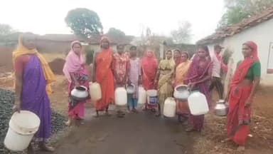 डिंडौरी: नए गांव के चिकान टोला में पानी की समस्या से ग्रामीण परेशान, मजबूरी में दूषित और गंदा पानी पीने को मजबूर#jansamasya