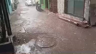 ग्वालियर में आज तेज आंधी और तूफान के साथ ओलावृष्टि बारिश भी हुई