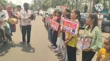 देवास नगर: दो वर्षीय बालिका की मदद के लिए देवास के सयाजी द्वार पर शिविर लगाया गया, कई लोगों ने दान दिया