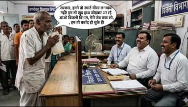 बिजली विभाग की तानाशाही: सिर्फ ₹300 माइनस होने पर कट रही लाइट, जनता परेशान! 24 से 48 घंटे बाद में बिल देने के बाद नहीं