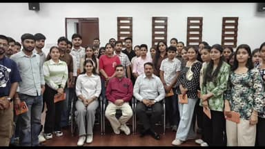 पंचकूला: नेचर कैंप थापली पंचकूला पहुंचे मुख्यमंत्री के OSD, छात्रों को किया जागरूक, कहा- राष्ट्र निर्माण में युवाओं की भूमिका अहम