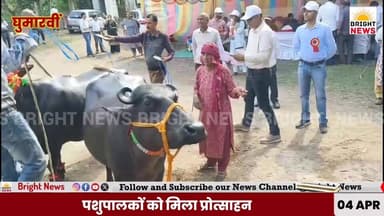 -#घुमारवीं --राज्य स्तरीय ग्रीष्मोत्सव : भव्य पशु मेला, पशुपालकों को किया सम्मानित...
#Ghumarwin #Bilaspur #HimachalPra...