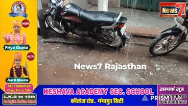 #live बेमौसम मार से किसान बेहाल: मित्रपुरा में दूसरे दिन भी बारिश-ओलावृष्टि, फसलों को भारी नुकसान #bouli #baarish #News7...