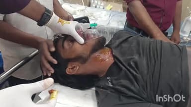 जहानाबाद: मई हॉल्ट के पास सड़क हादसा, गंभीर रूप से घायल युवक अस्पताल में भर्ती