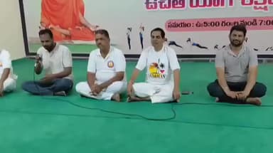 సంగారెడ్డి: యోగతో సంపూర్ణ ఆరోగ్యం: సంగారెడ్డి మున్సిపల్ కమిషనర్ శ్రీనివాస్ రెడ్డి
